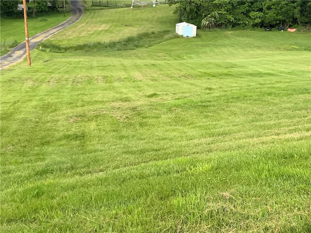 600 Moore Rd, South Franklin, PA 15301 - view of grassy yard featuring a view of rural / pastoral area