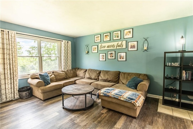 229 Holyoke Rd, Center Twp But, PA 16001 - living area featuring wood finished floors