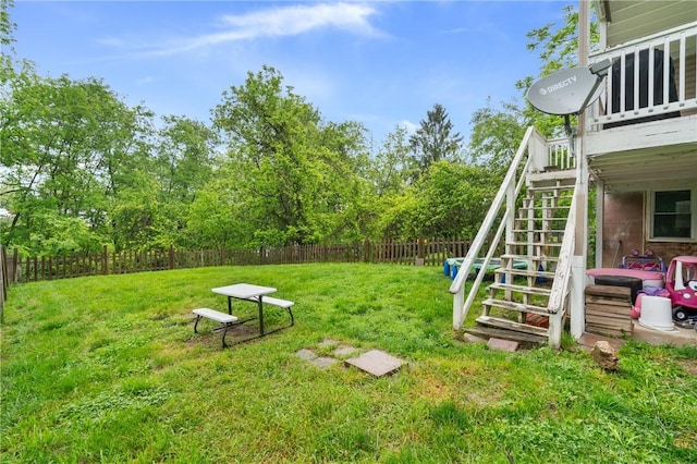 2883 Wilson St N, Franklin Twp, PA 15301 - view of yard featuring stairs