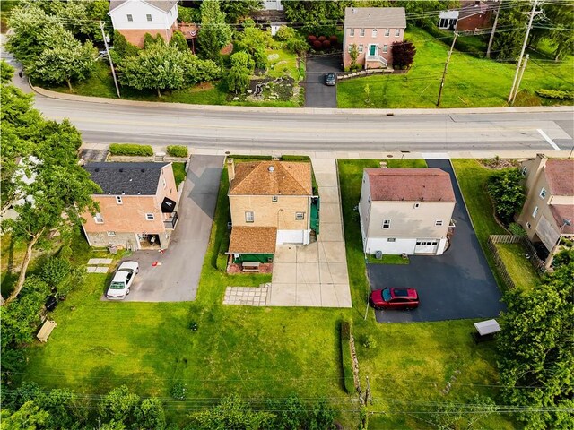 922 Bower Hill Rd, Mt Lebanon, PA 15243 - aerial view of residential area