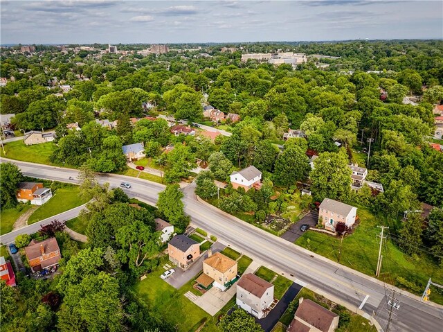 922 Bower Hill Rd, Mt Lebanon, PA 15243 - bird's eye view