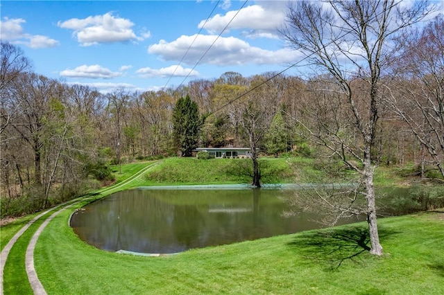 541 W Danville Rd, Oakland Twp, PA 16025 - surrounding community featuring a water view, a yard, and a wooded view