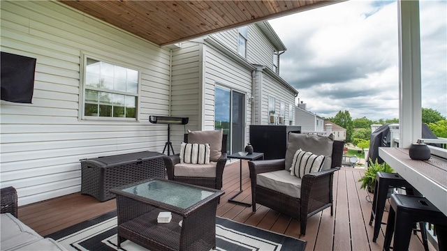 104 Cherokee Ct, Buffalo Twp But, PA 16229 - deck with outdoor lounge area