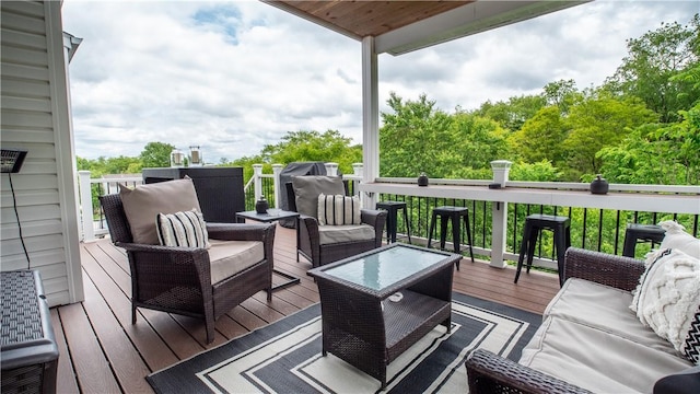 104 Cherokee Ct, Buffalo Twp But, PA 16229 - deck with outdoor lounge area
