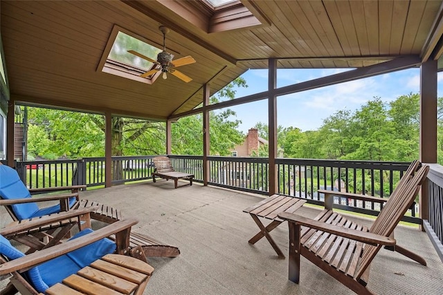 2465 Citation Ct, Franklin Park, PA 15090 - view of patio featuring ceiling fan