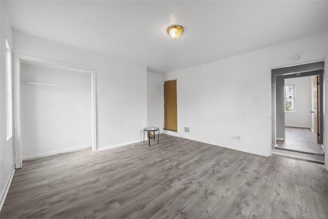 224 Moye Pl, Mount Oliver, PA 15210 - unfurnished bedroom with wood finished floors, baseboards, and a closet