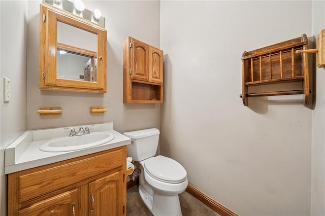 1001 Grand Ave, Hopewell Twp Bea, PA 15001 - half bathroom featuring toilet and vanity