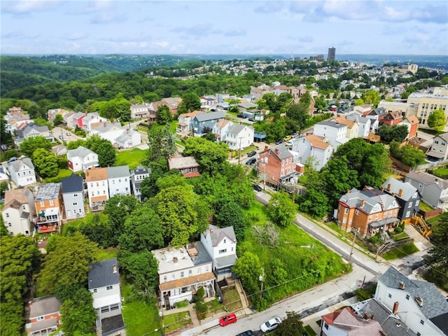 32 Norton St, Mt Washington, PA 15211 - aerial perspective of suburban area
