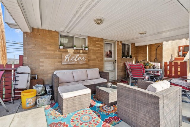 638 Friday Rd, Shaler, PA 15209 - view of patio featuring outdoor lounge area