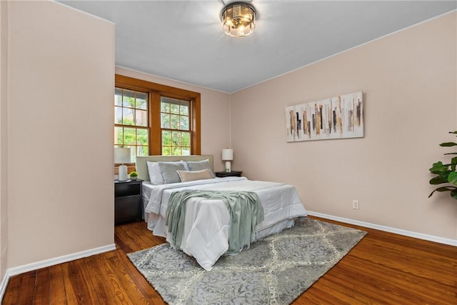 907 Greenfield Ave, Greenfield, PA 15217 - bedroom featuring baseboards and wood finished floors
