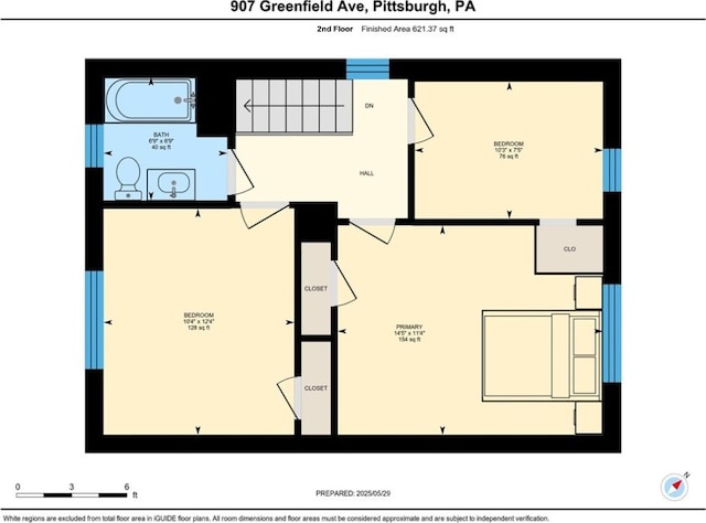 907 Greenfield Ave, Greenfield, PA 15217 - property floor plan