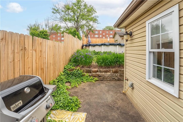 55 Evergreen Ter, Uniontown, PA 15401 - view of patio featuring grilling area