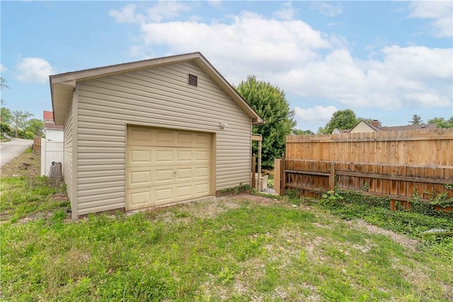 55 Evergreen Ter, Uniontown, PA 15401 - view of detached garage