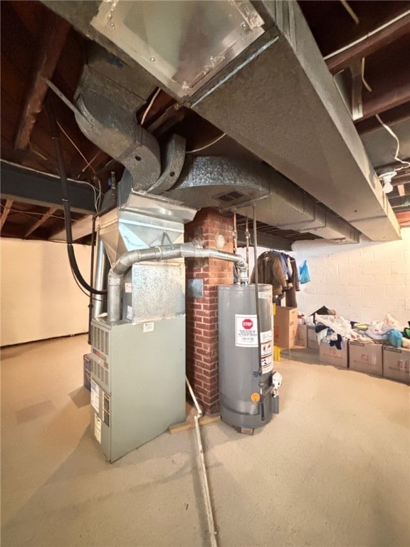 1132 Onondago St, Squirrel Hill, PA 15218 - utilities featuring gas water heater and heating unit