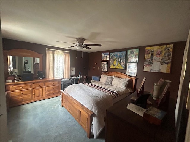 4735 Stanton Ave, Stanton Heights, PA 15201 - bedroom with light carpet and a ceiling fan