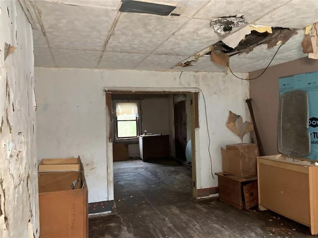 2127 Leckrone 1 Rd, German Twp, PA 15461 - miscellaneous room featuring a paneled ceiling