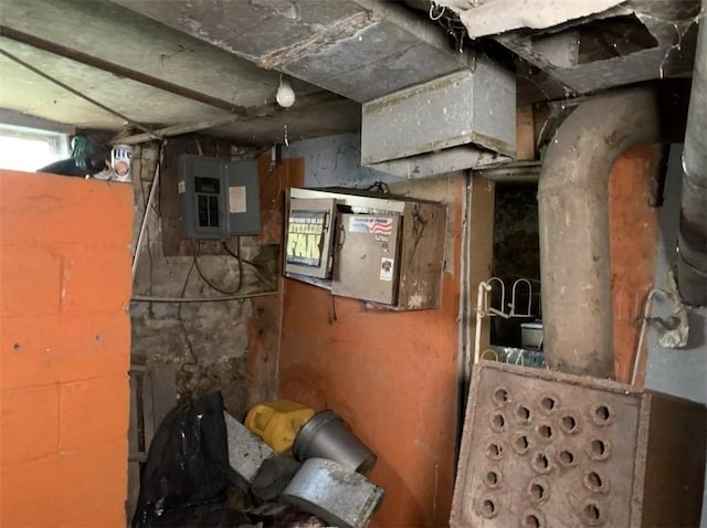 1649 Iselin Rd, Conemaugh/Young Twps Ind, PA 15681 - utility room featuring electric panel
