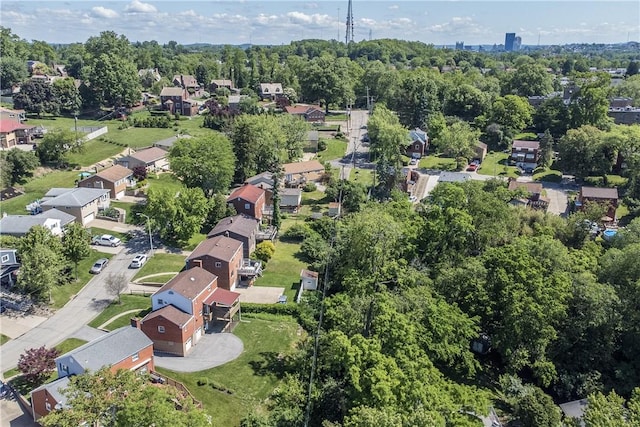 2443 Rose Garden Rd, Banksville/Westwood, PA 15220 - aerial view of property and surrounding area featuring nearby suburban area and a tree filled landscape