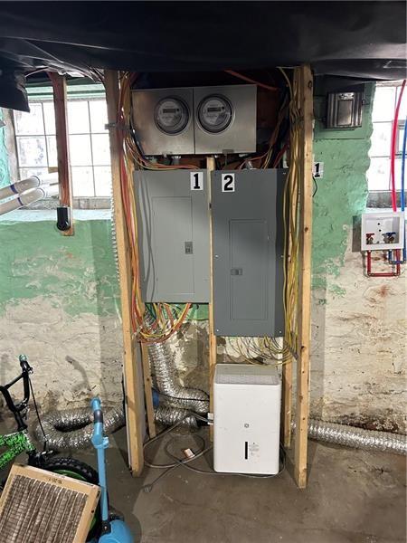 1015 Gerritt St, Homewood-Brushton, PA 15208 - utilities with electric panel and electric meter