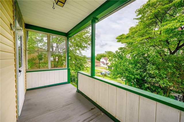 920 Roup Ave, Brackenridge, PA 15014 - view of wooden balcony with a deck