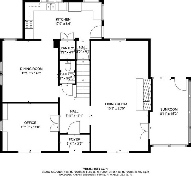 111 E Sheridan Ave, New Castle/2Nd, PA 16105 - property floor plan