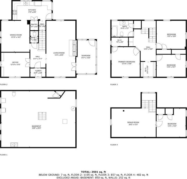 111 E Sheridan Ave, New Castle/2Nd, PA 16105 - floor plan / room layout