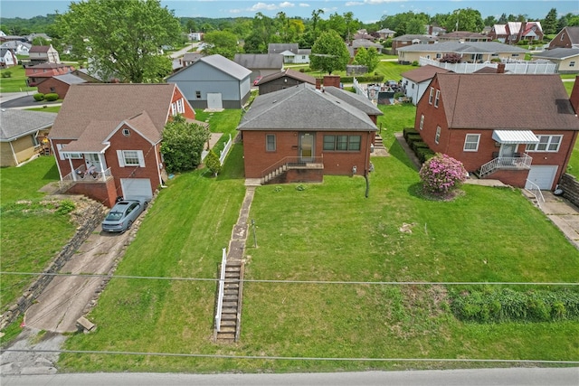1007 High St, Luzerne Twp, PA 15417 - aerial perspective of suburban area
