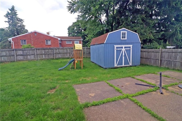 418 Newport Dr, Hempfield Twp Wml, PA 15601 - view of yard with a playground