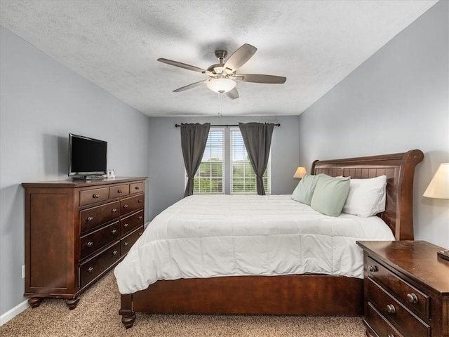 8045 Maureen Dr, Cranberry Twp, PA 16066 - bedroom featuring light carpet, baseboards, and a ceiling fan