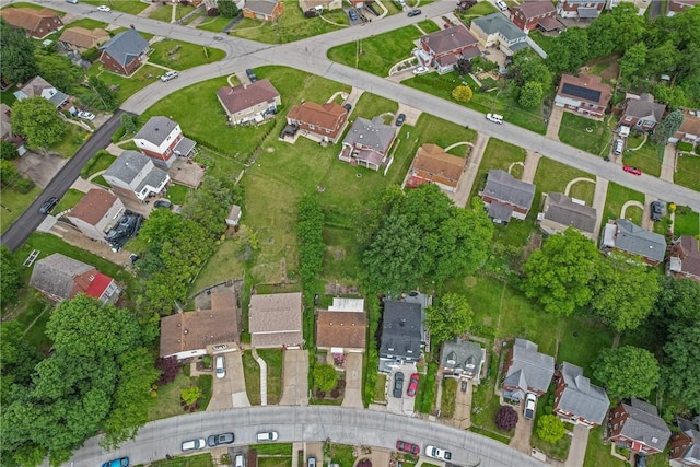 418 Lawnwood Ave, Brentwood, PA 15227 - aerial overview of property's location featuring nearby suburban area