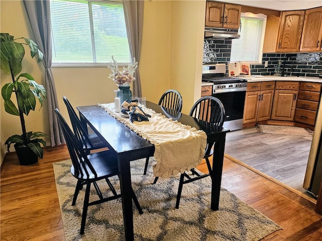 116 Bellwood Rd, West Mifflin, PA 15122 - dining room featuring plenty of natural light and light wood-style floors