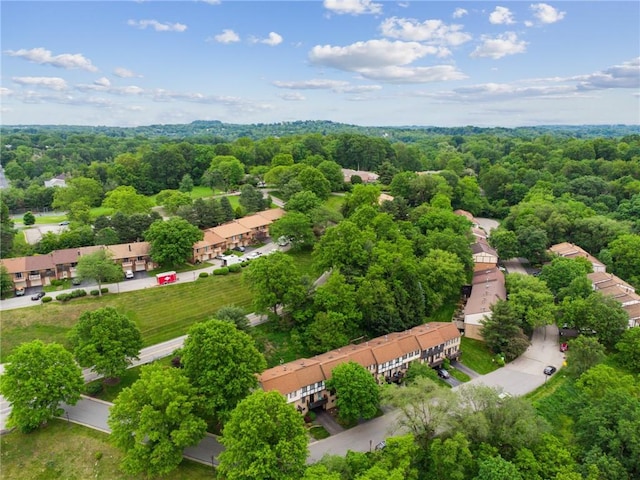 2708 Bingham Dr, Upper St Clair, PA 15241 - drone / aerial view of a heavily wooded area