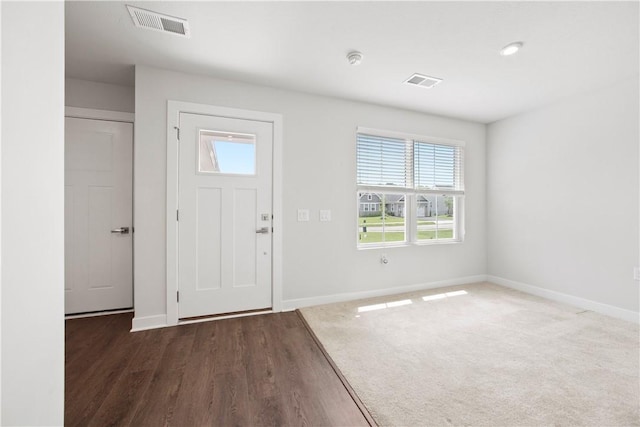 339 Nelson Dr, Monroeville, PA 15146 - foyer entrance with plenty of natural light, baseboards, and wood finished floors