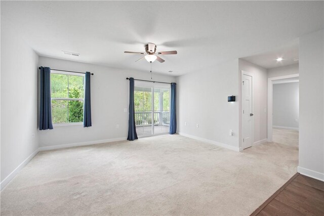 339 Nelson Dr, Monroeville, PA 15146 - unfurnished room with ceiling fan, healthy amount of natural light, carpet flooring, and baseboards