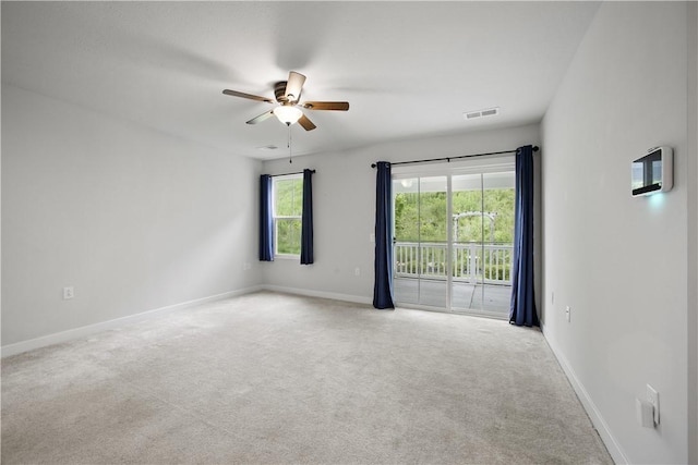 339 Nelson Dr, Monroeville, PA 15146 - carpeted spare room featuring a ceiling fan and baseboards