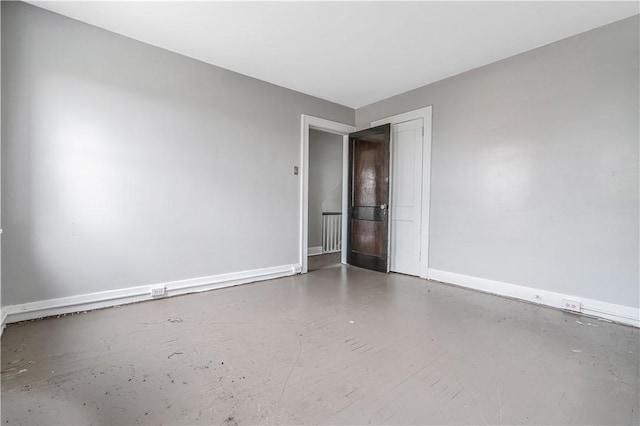122 Margaret St, Mount Oliver, PA 15210 - spare room featuring concrete floors and baseboards