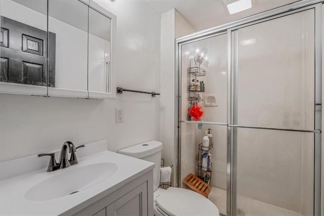 1382 Great Oak Dr, Scott Twp Sal, PA 15220 - full bath featuring toilet, a stall shower, and vanity