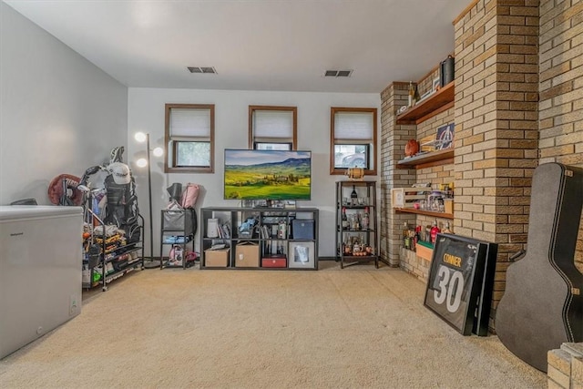 1382 Great Oak Dr, Scott Twp Sal, PA 15220 - rec room with carpet flooring