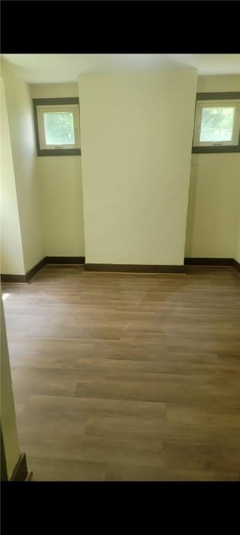 2722 Bethesda St, Carrick, PA 15227 - spare room featuring light wood-style floors