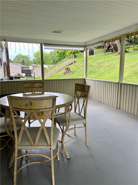 5936 Leprechaun Dr, Bethel Park, PA 15102 - view of sunroom