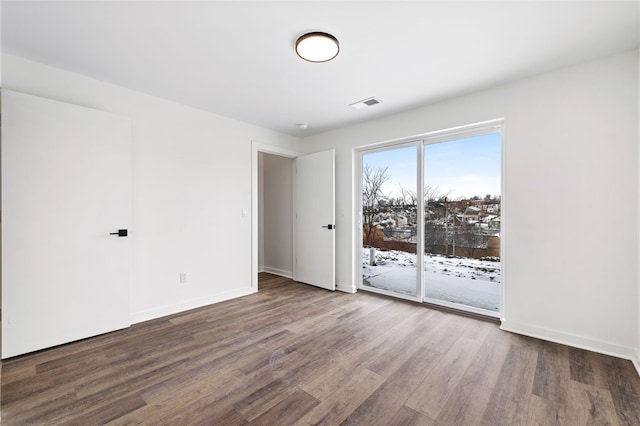 2127 Rose St, Hill District, PA 15219 - unfurnished room featuring wood finished floors and baseboards