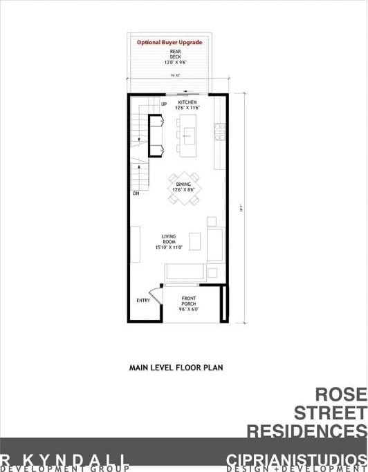 2127 Rose St, Hill District, PA 15219 - home floor plan