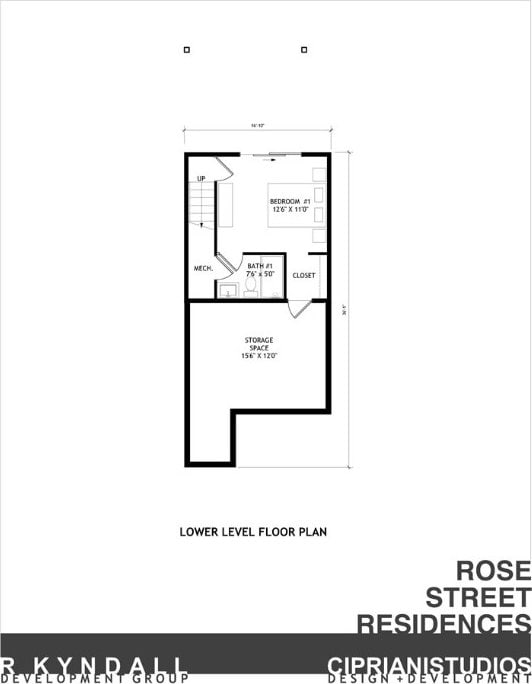 2127 Rose St, Hill District, PA 15219 - floor plan / room layout