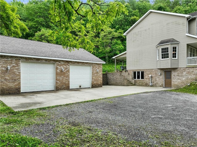 565 Leeper Rd, Green Twp, PA 15043 - garage with driveway