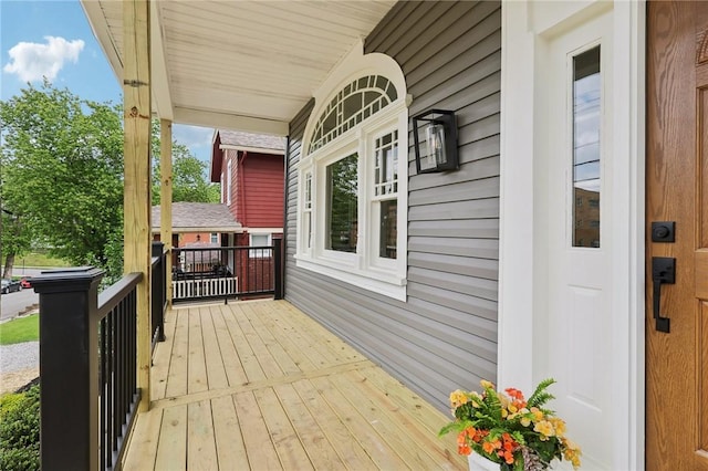 419 Jefferson Ave, Bellevue, PA 15202 - view of wooden porch