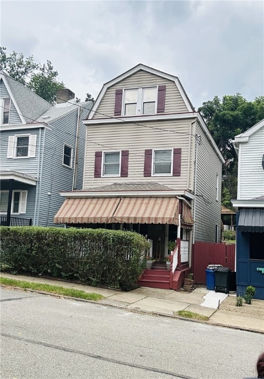 4236 Haldane St, Greenfield, PA 15207 - colonial inspired home featuring a gambrel roof