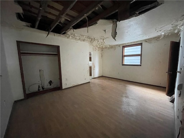 1209 Scott St, Mckeesport, PA 15132 - unfurnished living room featuring wood finished floors