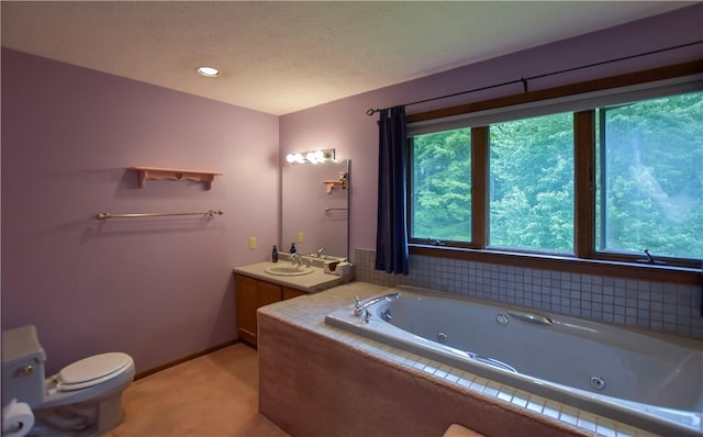 105 Janice Ln, Saxonburg, PA 16056 - full bathroom featuring vanity and a whirlpool tub
