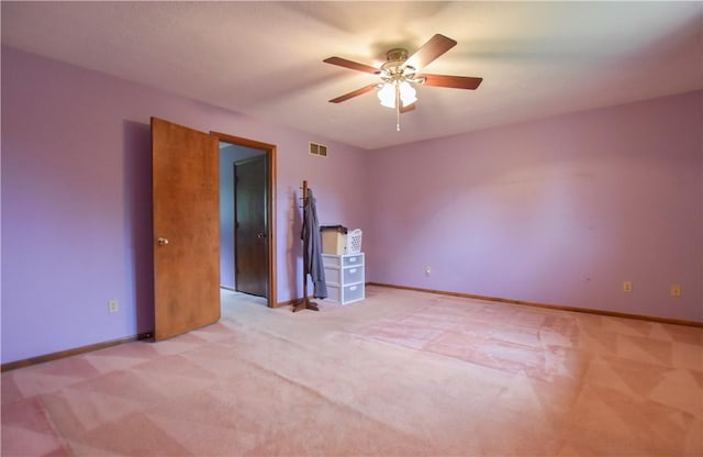 105 Janice Ln, Saxonburg, PA 16056 - empty room with carpet floors and a ceiling fan