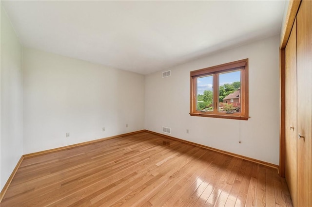 490 Hillside Ave, Monroeville, PA 15146 - unfurnished bedroom with light wood-style flooring and baseboards